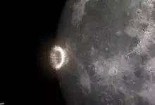 Tabrakan Tak Terduga di Bulan Terekam Jelas oleh Astronom Profesional