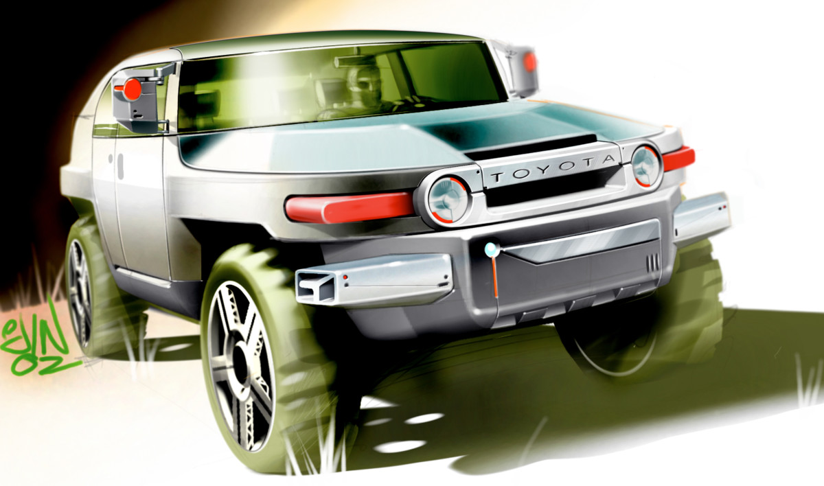 Toyota FJ Cruiser: Desain Ikonik Karya Lulusan Baru 24 Tahun