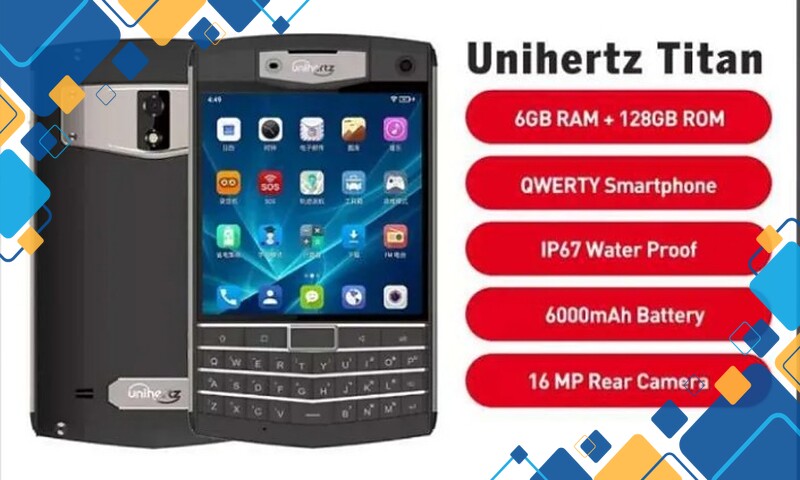 Unihertz Titan 2: Smartphone Android QWERTY Fisik dengan Sensasi Mirip BlackBerry