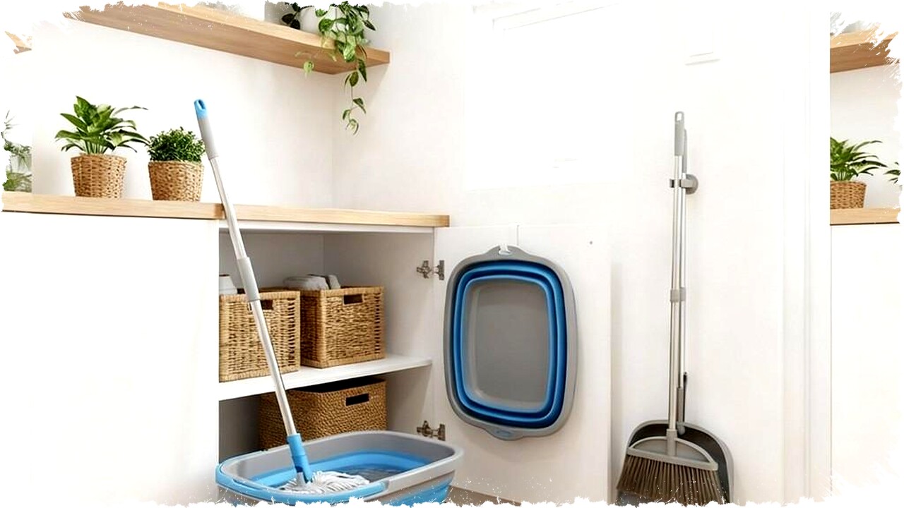 10 Cara Efektif Simpan Sapu, Pel, dan Ember di Rumah Sempit agar Rapi dan Estetik 10 Cara Efektif Simpan Sapu, Pel, dan Ember di Rumah Sempit agar Rapi dan Estetik