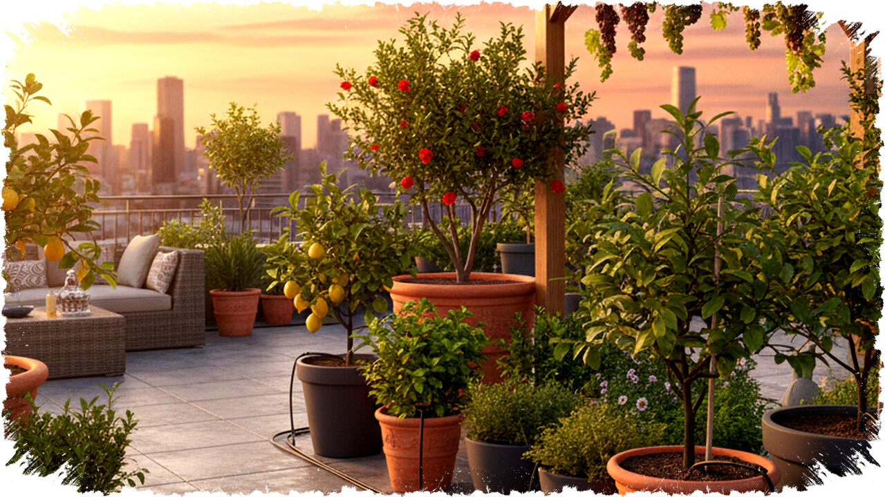 10 Tanaman Buah Tahan Panas untuk Rooftop: Pilihan Produktif dan Mudah Dirawat di Atap Rumah