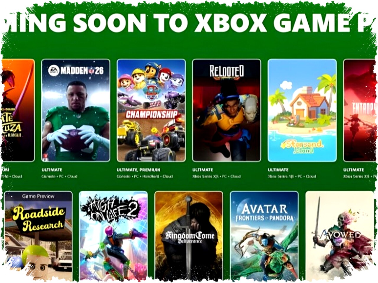 11 Game Baru Hadir di Xbox Game Pass Februari: Final Fantasy II, Madden NFL 26, dan Lainnya 11 Game Baru Hadir di Xbox Game Pass Februari: Final Fantasy II, Madden NFL 26, dan Lainnya