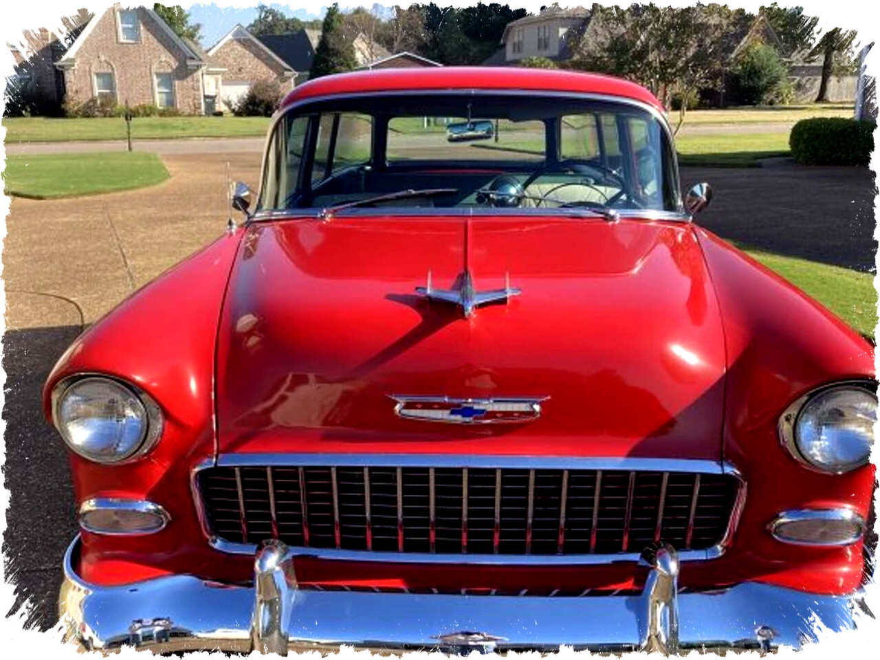 1955 Chevrolet 150 “Handyman” Classic dengan Mesin 383 Stroker dan Transmisi Manual 4-Speed Dijual