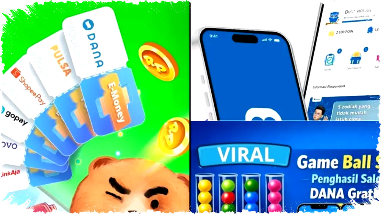 3 Apk Penghasil Saldo Dana 2026 Terbukti Bayar, Mudah Diinstal di HP Android!