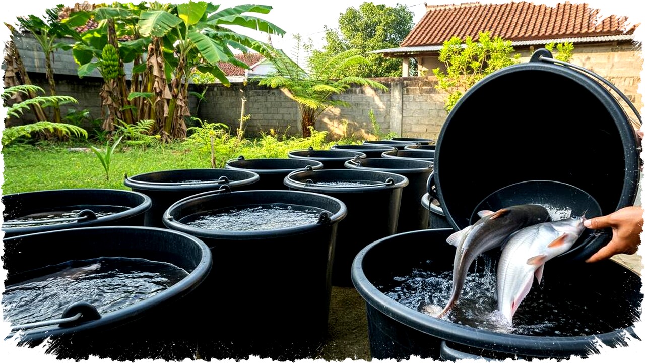 6 Tips Budidaya Patin Modal Kecil Pakai Ember, Cara Praktis Untung Maksimal di Rumah