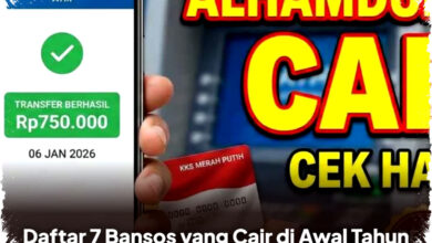 7 Bantuan Sosial Prioritas Cair Awal 2026: Jadwal Lengkap & Nominal Dana per Program