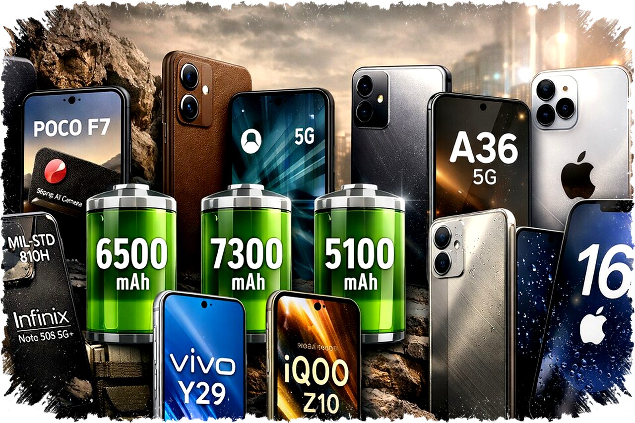 9 HP Paling Awet dengan Ketahanan Fisik Kelas Militer dan Baterai Raksasa Tahan Berhari-hari untuk Penggunaan Ekstrem 9 HP Paling Awet dengan Ketahanan Fisik Kelas Militer dan Baterai Raksasa Tahan Berhari-hari untuk Penggunaan Ekstrem