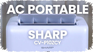 AC Portable Sharp 1 PK: Solusi Dingin Tanpa Bobok Tembok, Buktikan Pendinginan Maksimal Tanpa Repot Pasang AC Split!