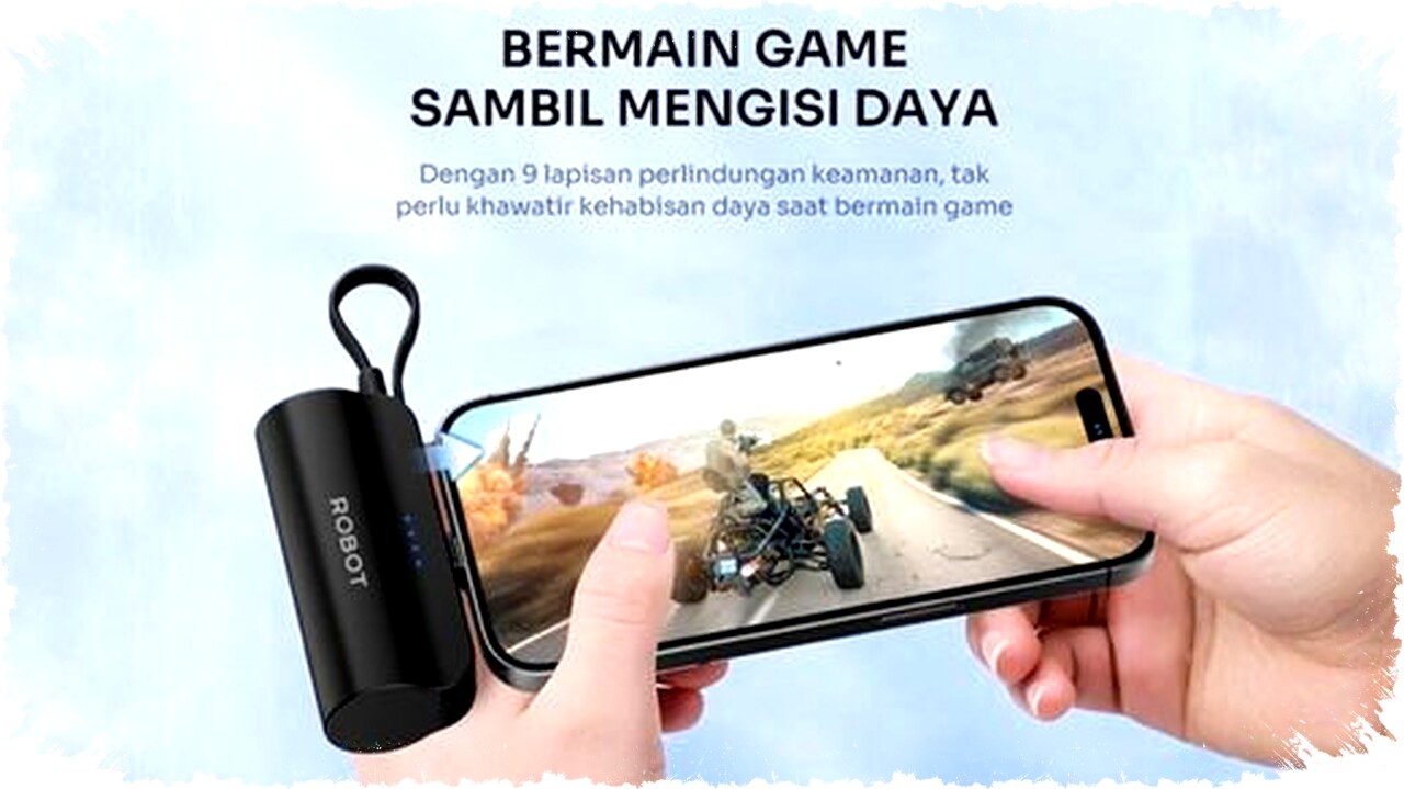 ACMIC MINIGO Mini Powerbank 20W: Ringkas, Fast Charging & Phone Holder Praktis untuk Mobilitas Tinggi