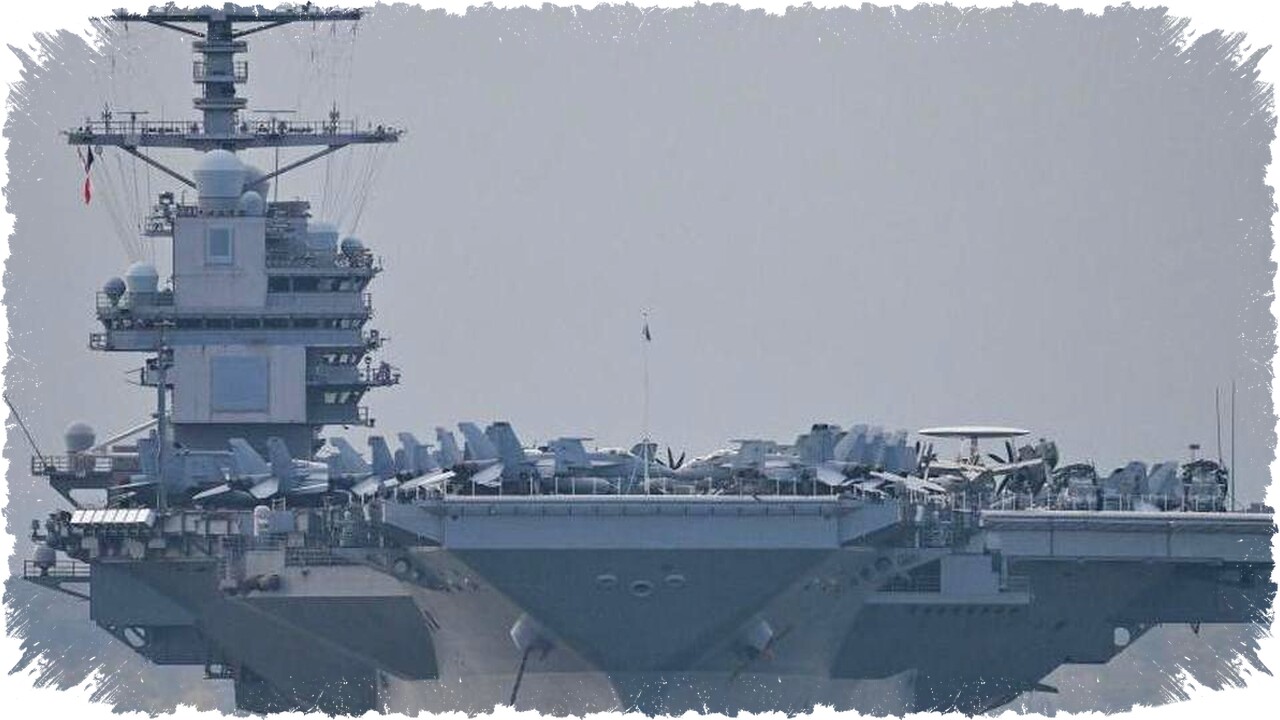 AS-Iran Mendidih Ketegangan Memuncak Kapal Induk Terbesar Dunia Masuki Laut Mediterania Jadi Sinyal Ancaman Militer Baru