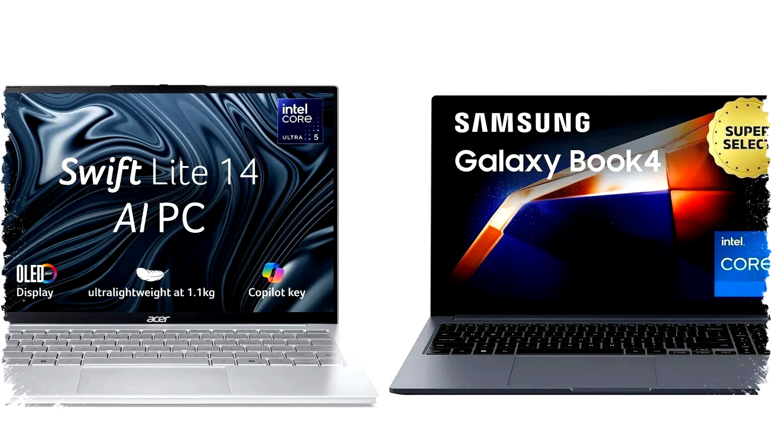 Acer Swift Lite 14 vs Samsung Galaxy Book 4: OLED Mewah Vs Performa Kuat, Mana Laptop yang Nyaris Tak Terkalahkan? Temukan Pemenangnya di Sini!