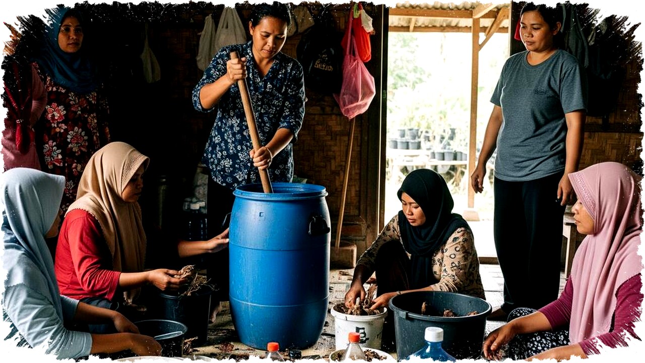 Akar Bambu Langka Jadi Senjata Rahasia KWT Kemuning: 5 Cara Fermentasi Pupuk Cair Ampuh dalam 2 Minggu untuk Tanaman Lebih Subur dan Tahan Penyakit!