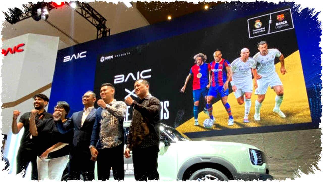 BAIC Indonesia Resmi Jadi Sponsor Utama Clash of Legends Jakarta, Hadirkan Pengalaman Sportaiment Kelas Dunia