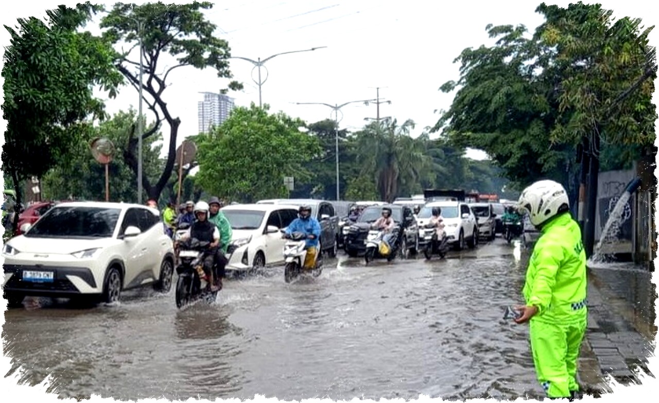 BMKG Peringatkan Cuaca Ekstrem 23 24 Februari 2026 Waspada Hujan Lebat Angin Kencang Banjir dan Longsor Mengintai Wilayah Ini