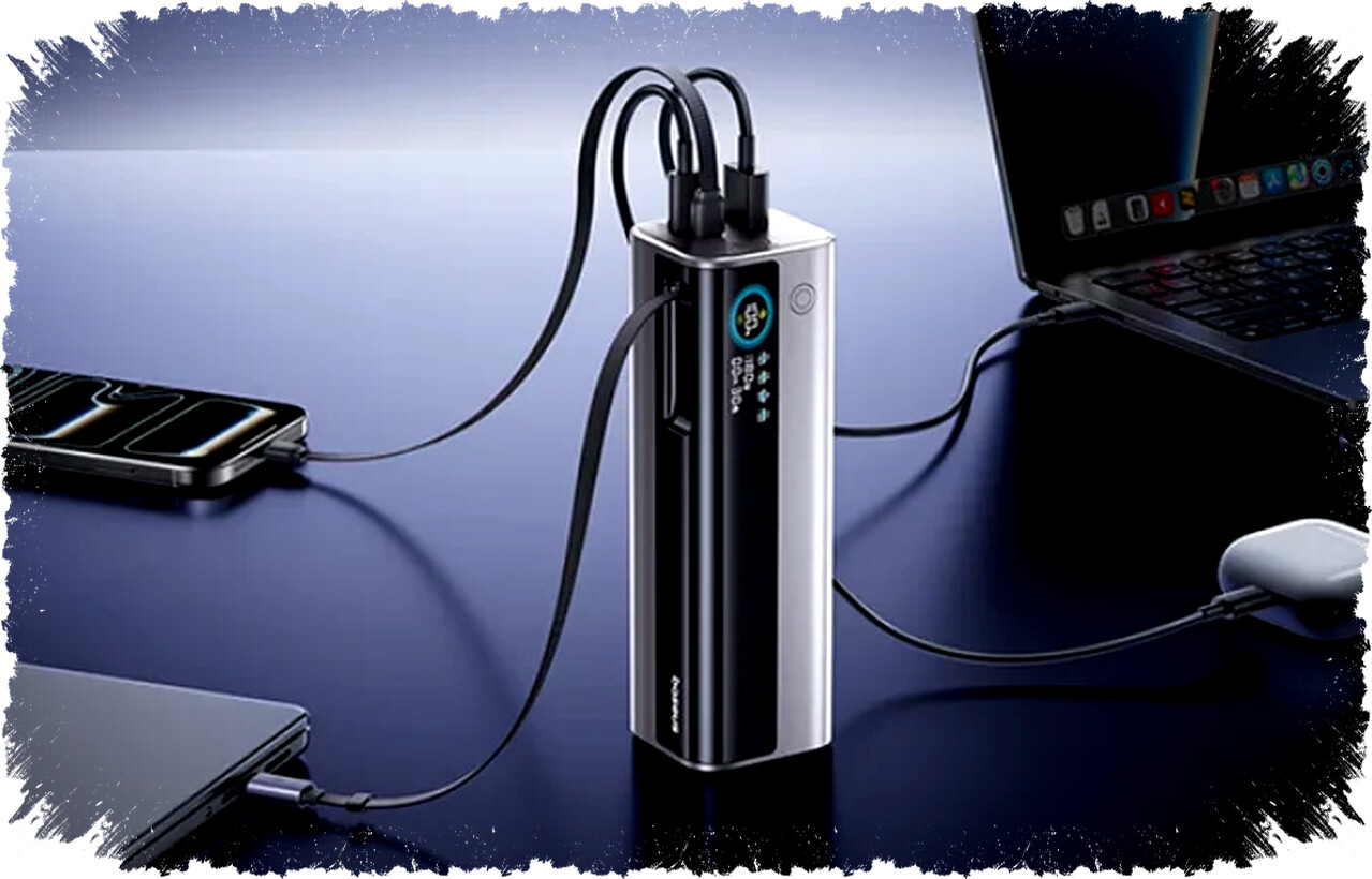 Baseus Luncurkan Power Bank 200W 25000mAh dengan Dual Kabel USB-C & Fast Charging 140W