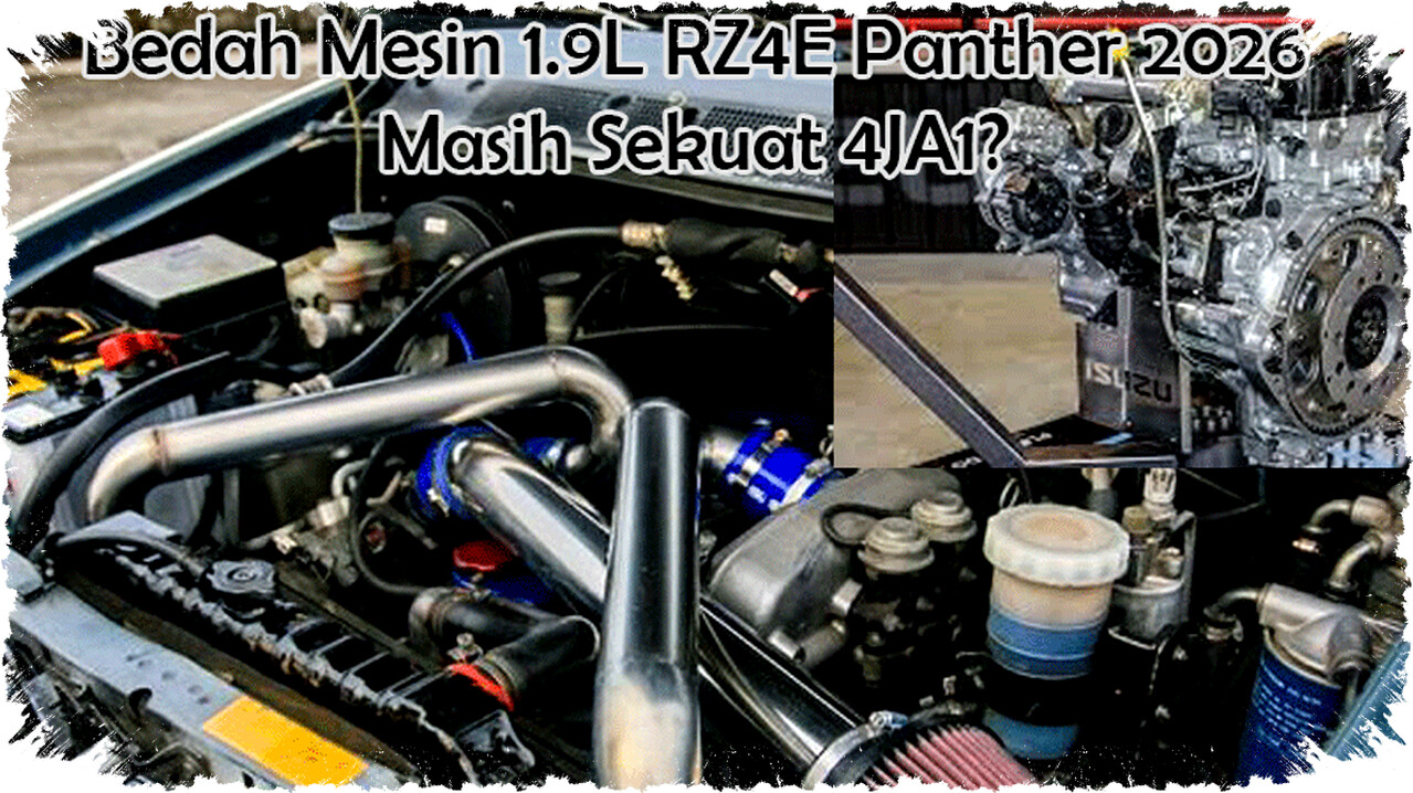 Bedah Mesin 1.9L RZ4E Panther 2026 Masihkah Sekuat 4JA1 Ini Rahasia Performa dan Ketangguhannya