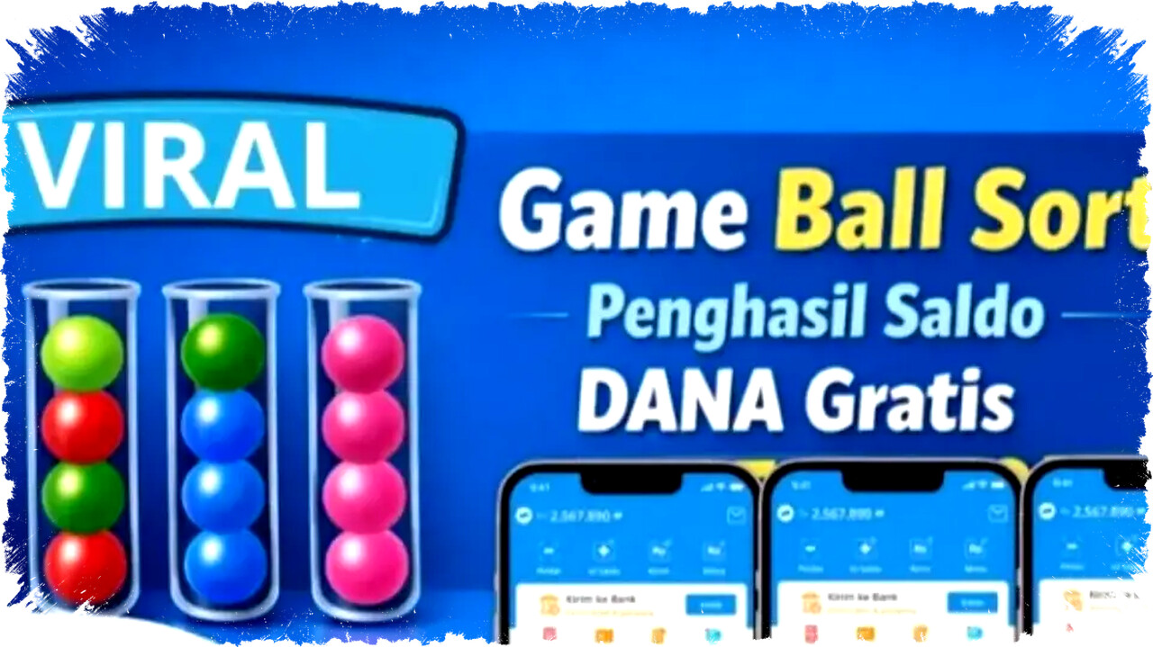 Bisa Diakses Saat Gabut, Ball Sort Game Teka-Teki Seru dengan Saldo Dana Gratis Tanpa Deposit