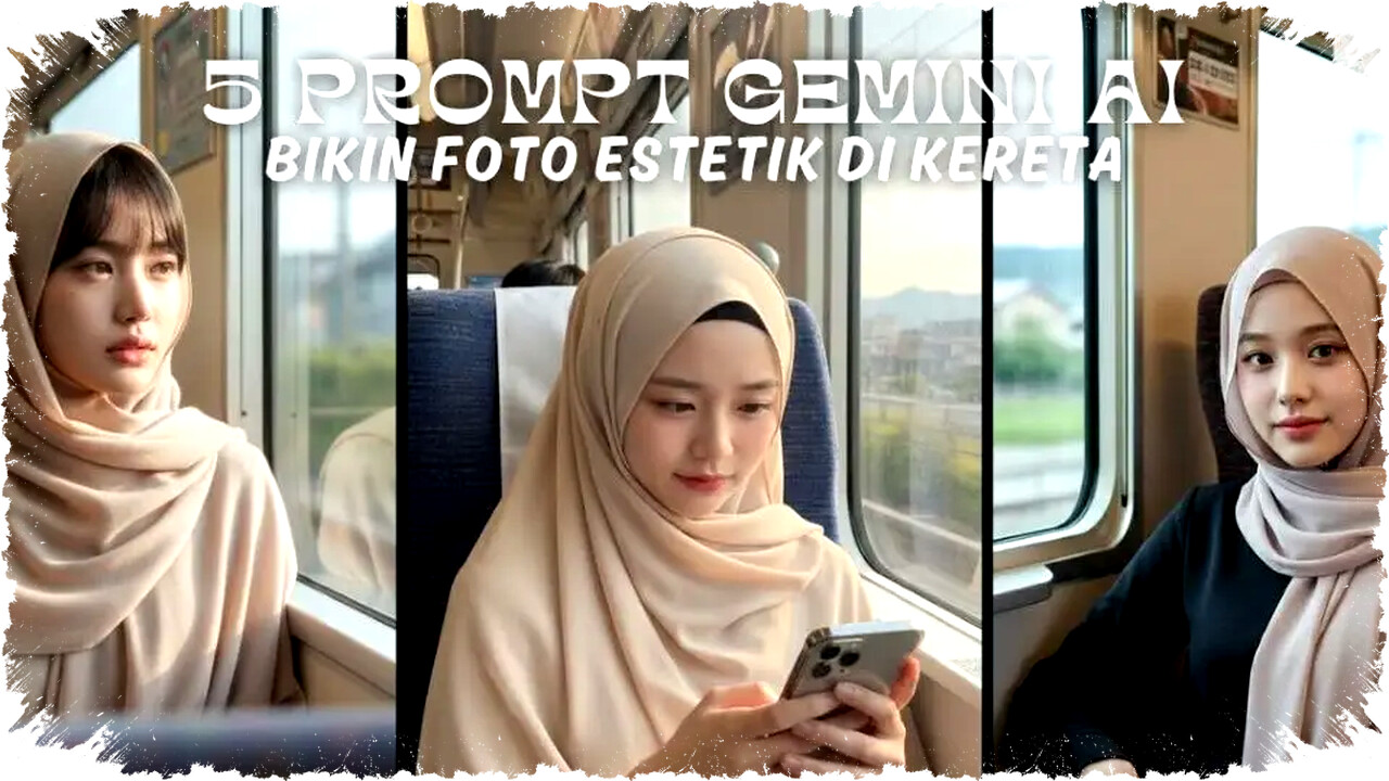 Cara Edit Foto Natural di Kereta Jepang dengan Prompt Gemini AI, Mudah & Hasil Profesional tanpa Ribet Cara Edit Foto Natural di Kereta Jepang dengan Prompt Gemini AI, Mudah & Hasil Profesional tanpa Ribet
