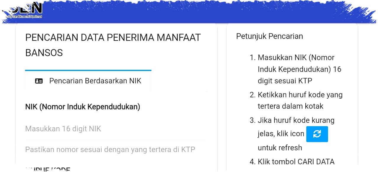 Cara Mudah Cek Desil DTSEN 2026 Hanya Dengan NIK Lewat Website Resmi dan Aplikasi Cek Bansos Tanpa Ribet Cara Mudah Cek Desil DTSEN 2026 Hanya Dengan NIK Lewat Website Resmi dan Aplikasi Cek Bansos Tanpa Ribet