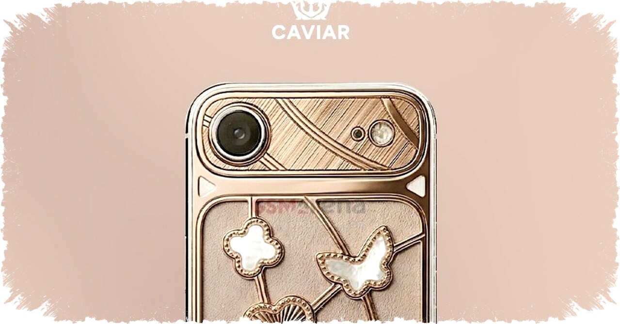 Caviar Umumkan iPhone Air Edisi Tunggal dengan Sentuhan 24K Gold dan Desain Mewah Art Nouveau