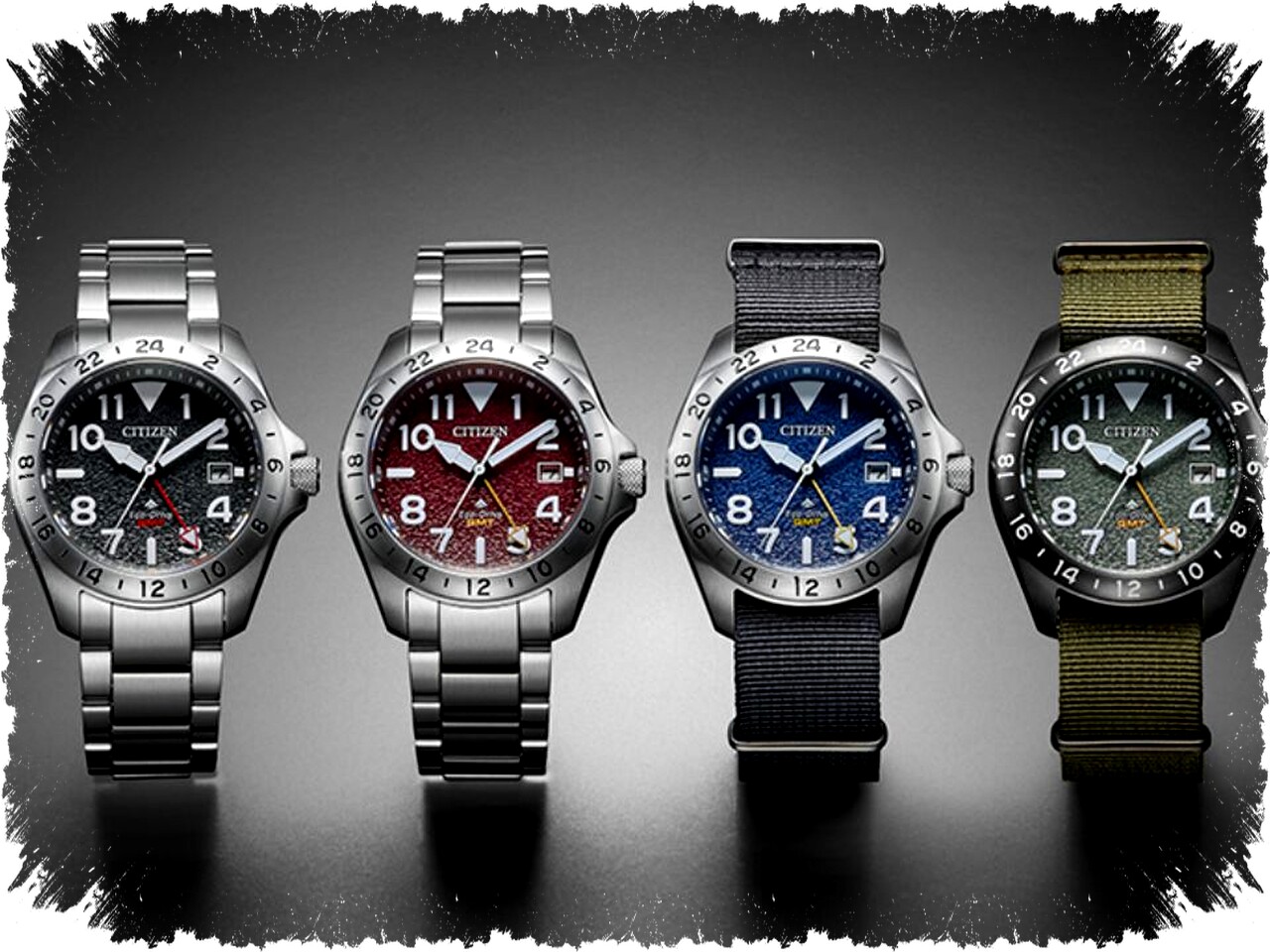 Citizen Rilis 3 Jam Tangan Dual-Time dengan Dial Bertekstur dan Teknologi Eco-Drive Terbaru