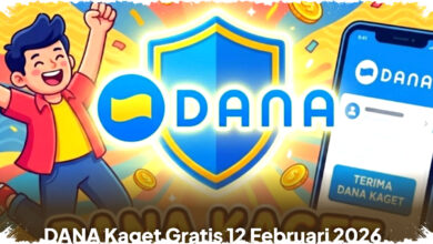 DANA Kaget Gratis 12 Februari 2026: Cara Klaim Cepat & Mudah Saldo Spesial Valentine