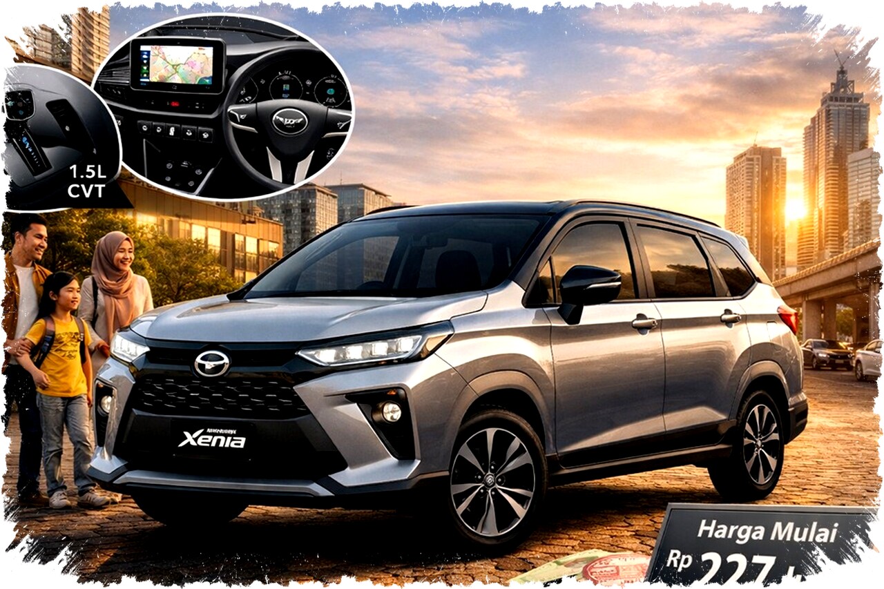 Daihatsu All New Xenia 2026: MPV Keluarga Modern dengan Harga Fleksibel dan Fitur Keselamatan Lengkap