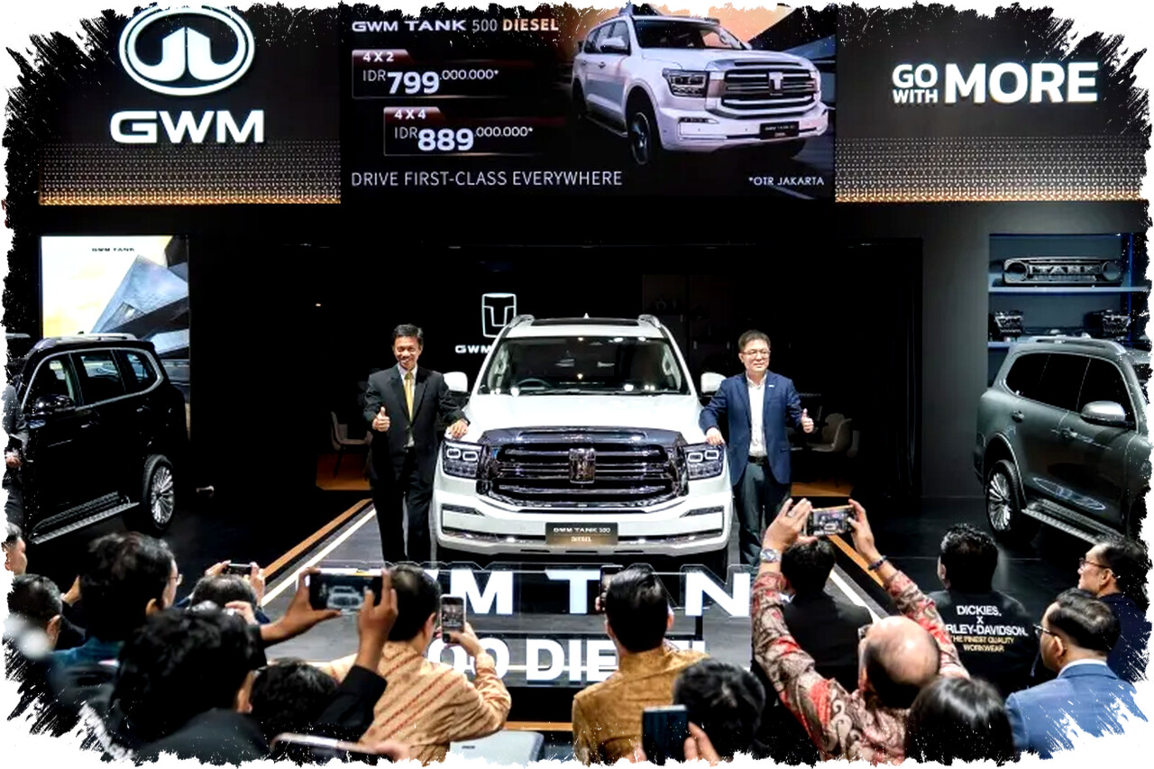 Debut Gemilang Tank 500 Diesel GWM Catat Rekor Pesanan Nyaris 600 Unit di IIMS 2026 Dengan Dominasi Varian Premium Debut Gemilang Tank 500 Diesel GWM Catat Rekor Pesanan Nyaris 600 Unit di IIMS 2026 Dengan Dominasi Varian Premium