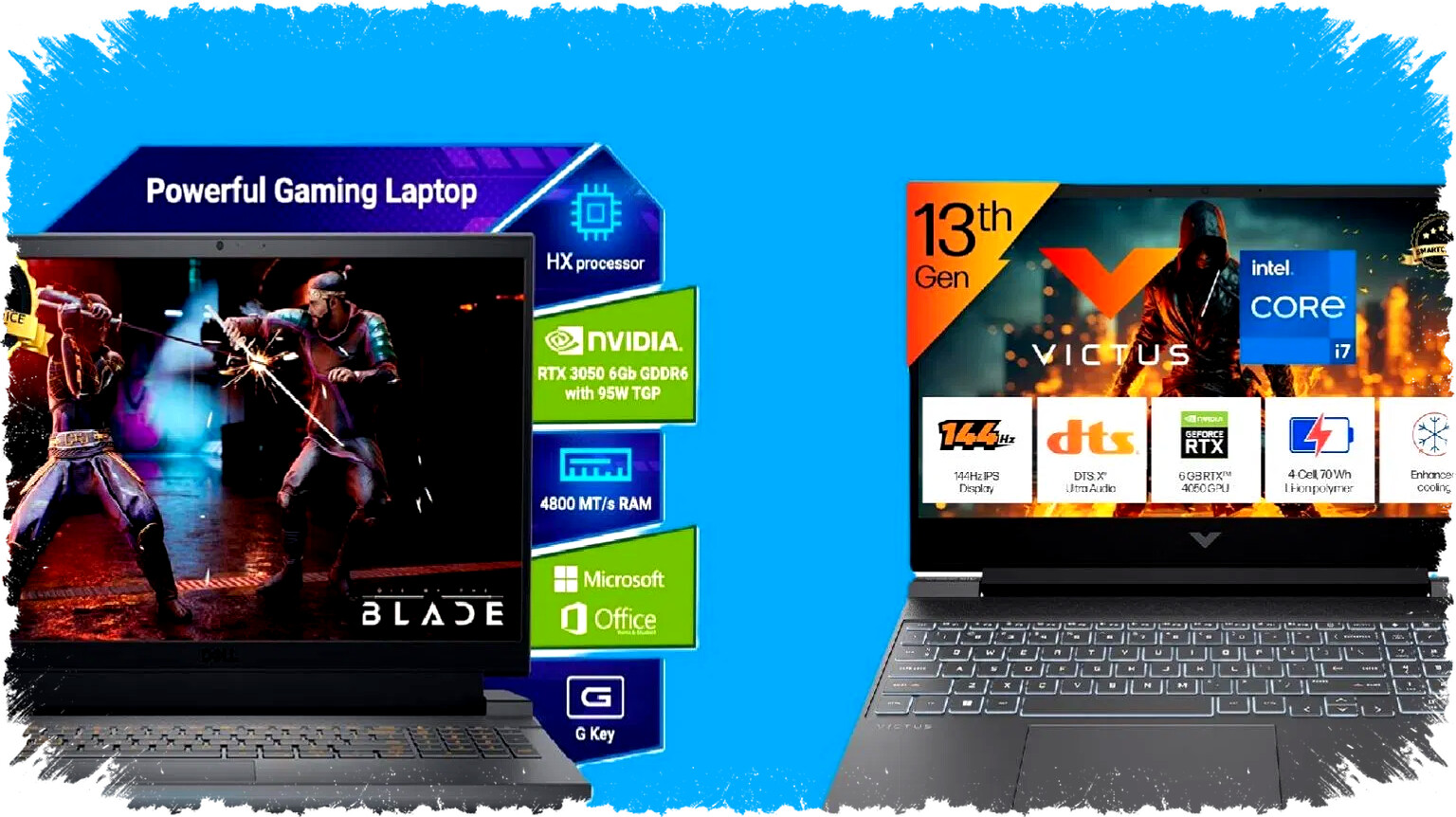 Dell G15 i7-13650HX vs HP Victus i7-13620H: Perbandingan Spesifikasi & Mana Laptop Gaming Terbaik? Dell G15 i7-13650HX vs HP Victus i7-13620H: Perbandingan Spesifikasi & Mana Laptop Gaming Terbaik?