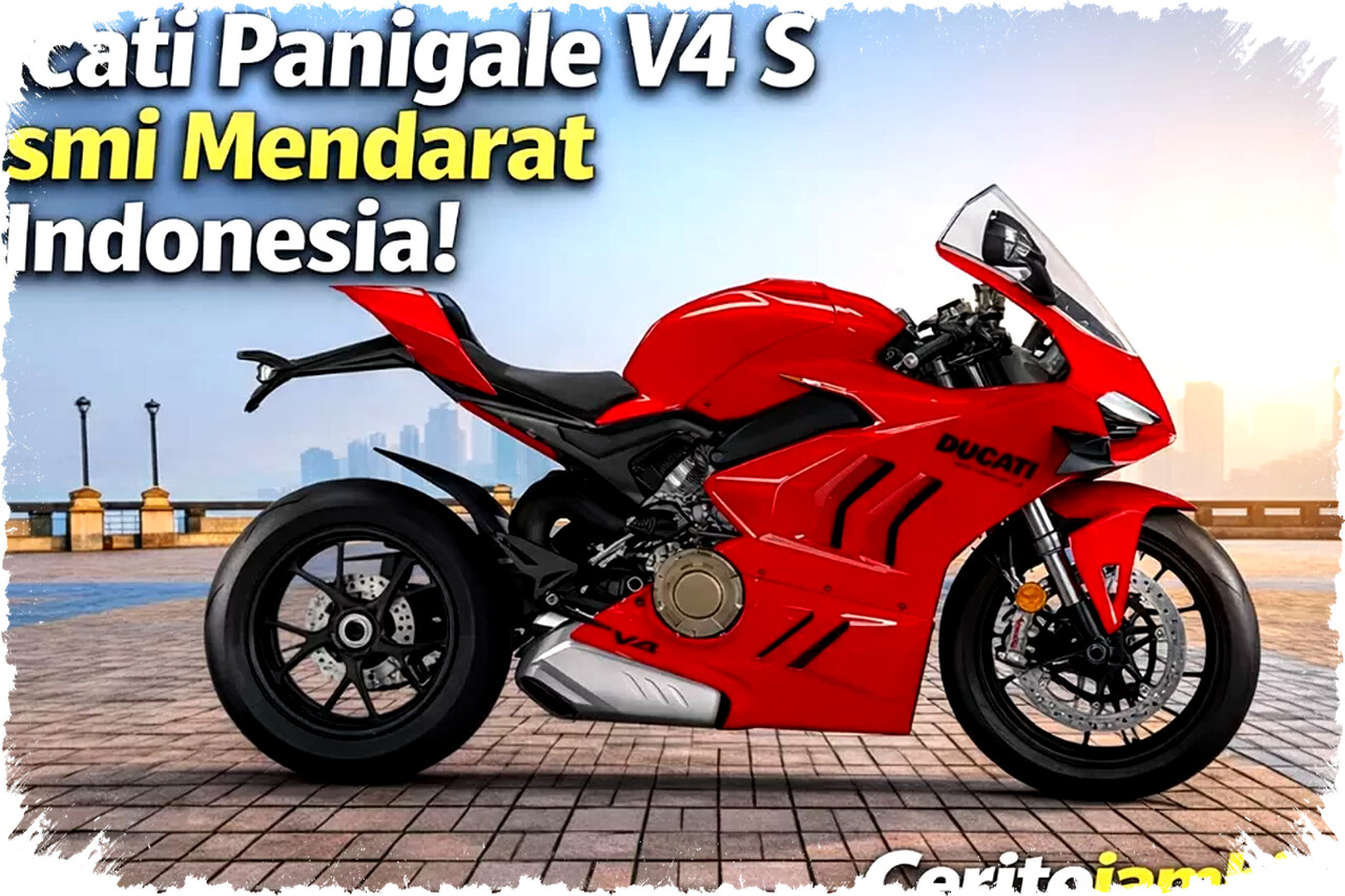 Ducati Panigale V4 S Hadir di Indonesia Dengan Teknologi MotoGP dan Performa Brutal yang Siap Menggebrak Jalan Raya