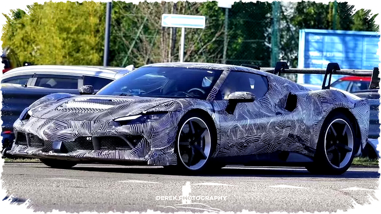 Ferrari 296 Versi Ekstrim Tampil Legal di Jalan Raya Siap Tantang Keperkasaan Ford Mustang GTD!