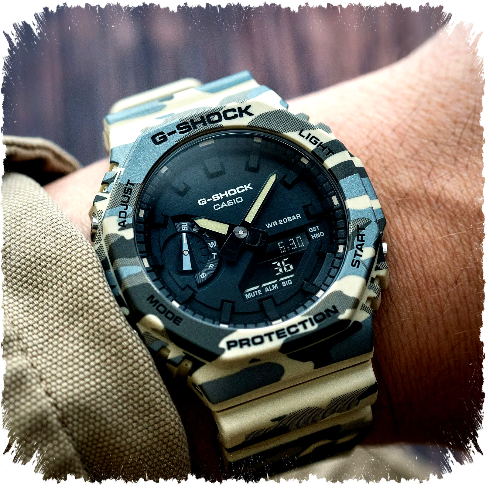 G-Shock 2100 Camouflage Terbaru Hadir dengan Carbon Core Guard, Tahan Air 200 Meter dan Desain Ramah Lingkungan G-Shock 2100 Camouflage Terbaru Hadir dengan Carbon Core Guard, Tahan Air 200 Meter dan Desain Ramah Lingkungan