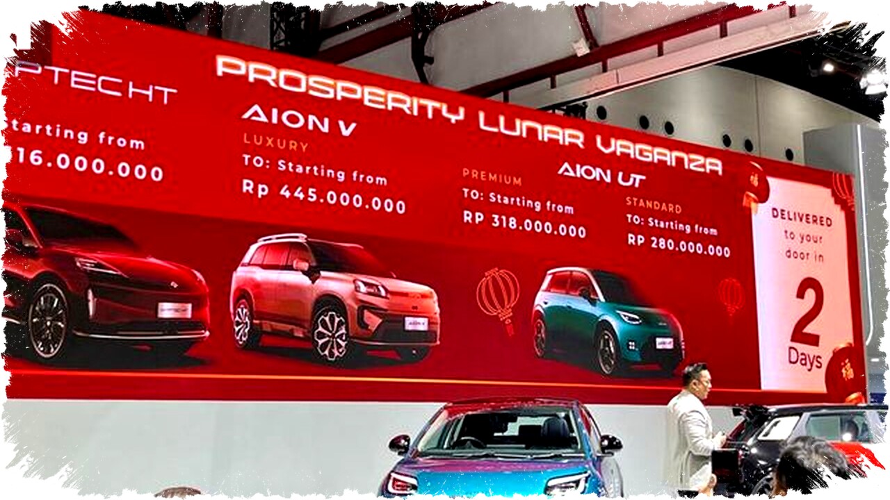 GAC Indonesia Hadir di IIMS 2026: Harga Aion Mulai Rp280 Juta, Serah Terima Unit dalam 2 Hari!