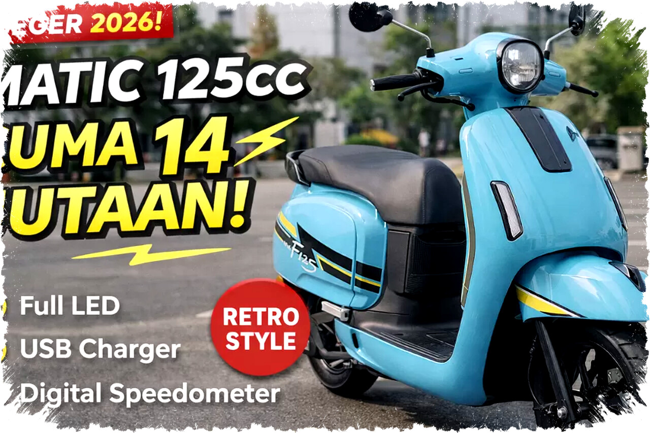 Geger! Pufeng Little Star 125cc Rp14 Jutaan dengan Fitur Lengkap Siap Tantang Honda Beat Geger! Pufeng Little Star 125cc Rp14 Jutaan dengan Fitur Lengkap Siap Tantang Honda Beat