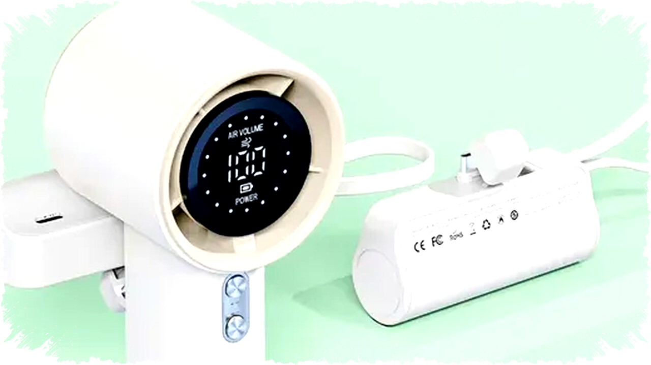 Goojodoq GFS001+: Kipas Portable 100 Kecepatan dengan Powerbank, Praktis untuk Aktivitas Outdoor Goojodoq GFS001+: Kipas Portable 100 Kecepatan dengan Powerbank, Praktis untuk Aktivitas Outdoor