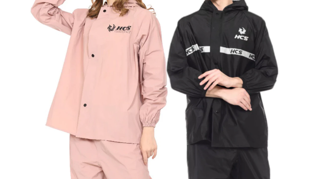 HCS Jas Hujan Anti Rembes Setelan Mocca, Bahan PVC 0,25 Lebih Tebal dan Elastis HCS Jas Hujan Anti Rembes Setelan Mocca, Bahan PVC 0,25 Lebih Tebal dan Elastis