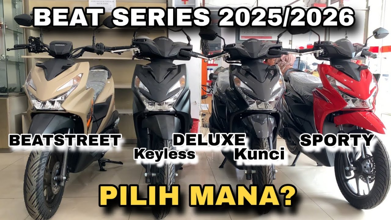 Honda Beat 2026 Makin Sporty dan Irit 60 Km/L, Masih Jadi Raja Skutik Harian? Honda Beat 2026 Makin Sporty dan Irit 60 Km/L, Masih Jadi Raja Skutik Harian?