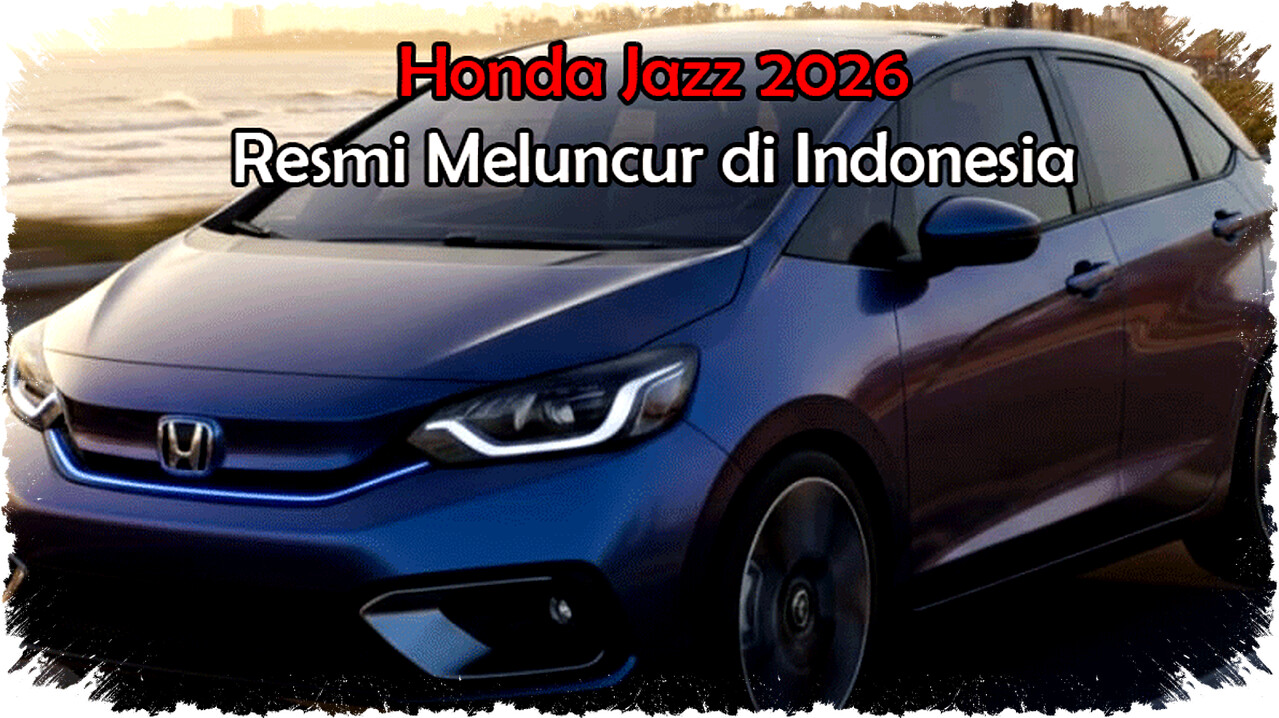 Honda Jazz 2026 Meluncur Resmi di Indonesia dengan Desain Sporty, Hybrid Canggih, dan Fitur Keselamatan Terdepan Honda Jazz 2026 Meluncur Resmi di Indonesia dengan Desain Sporty, Hybrid Canggih, dan Fitur Keselamatan Terdepan
