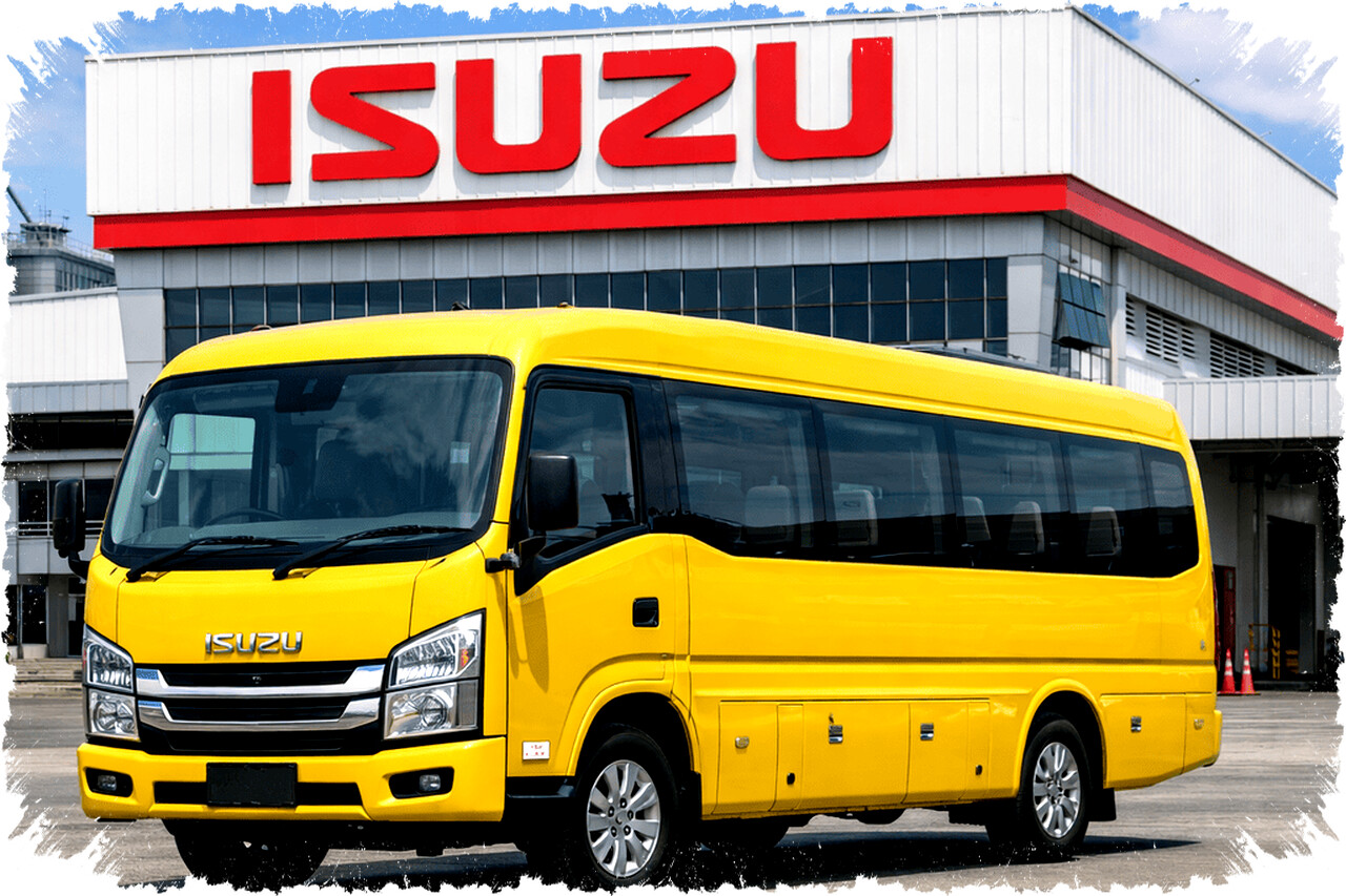 Isuzu Minibus 2026 Shine Yellow: Fitur Modern, Kabin Luas & Mesin Irit, Favorit Bos Travel! Isuzu Minibus 2026 Shine Yellow: Fitur Modern, Kabin Luas & Mesin Irit, Favorit Bos Travel!