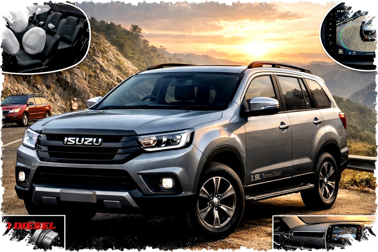 Isuzu Panther Reborn 2026: MPV Diesel Tangguh dengan Fitur Keselamatan Lengkap dan Efisiensi Optimal Isuzu Panther Reborn 2026: MPV Diesel Tangguh dengan Fitur Keselamatan Lengkap dan Efisiensi Optimal