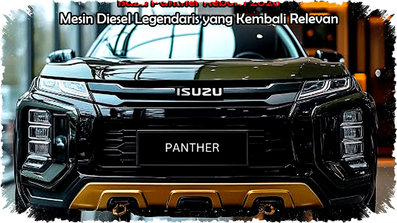 Isuzu Panther Reborn 2026: Mesin Diesel RZ4E 1.9L Kuat dan Irit Tangguh untuk Perjalanan Panjang Isuzu Panther Reborn 2026: Mesin Diesel RZ4E 1.9L Kuat dan Irit Tangguh untuk Perjalanan Panjang