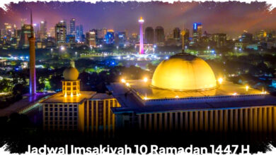 Jadwal Imsakiyah Jakarta 10 Ramadan 1447 H Sabtu 28 Februari 2026 Pengingat Sahur Tepat Waktu, Rahasia Khusyuk Puasa dan Berkah Berlimpah