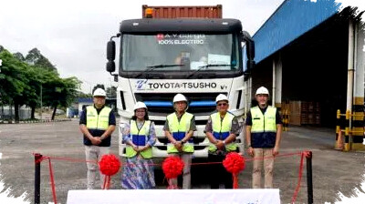 Kalista dan Toyota Tsusho Indonesia Luncurkan Uji Coba Truk Listrik Heavy Duty untuk Revolusi Logistik Rendah Karbon Kalista dan Toyota Tsusho Indonesia Luncurkan Uji Coba Truk Listrik Heavy Duty untuk Revolusi Logistik Rendah Karbon