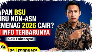 Kapan BSU Guru Non-ASN Kemenag 2026 Cair? Ini Tanggal Pencairan Terbaru dan Syaratnya