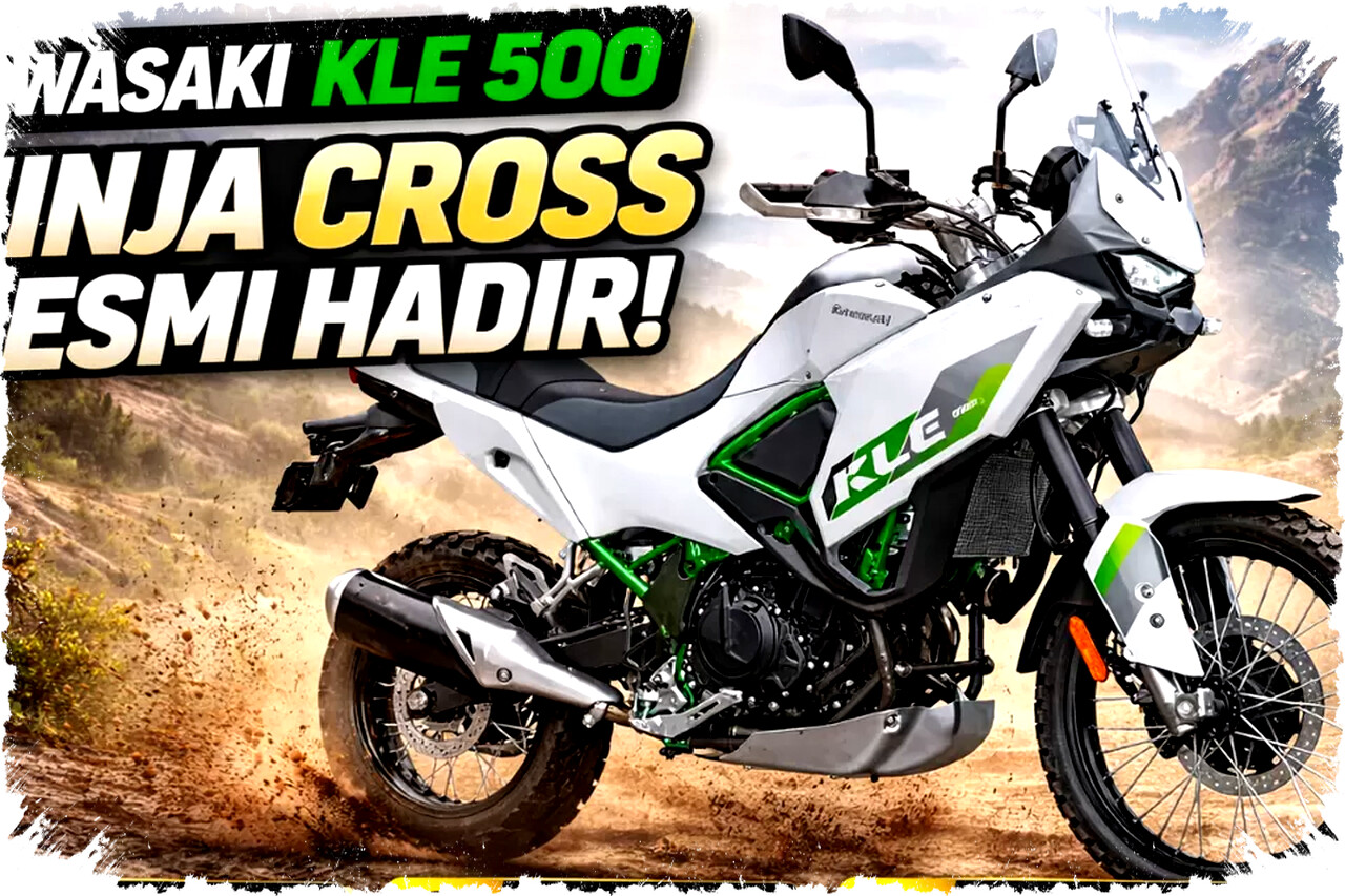 Kebangkitan Legenda: Kawasaki KLE 500 “Ninja Cross” Hadir dengan Mesin Ninja, Siap Taklukkan Medan Ekstrem Indonesia!