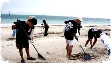 Kemendagri Selenggarakan Aksi Bersih Pantai Kuta untuk Jaga Keindahan Bali