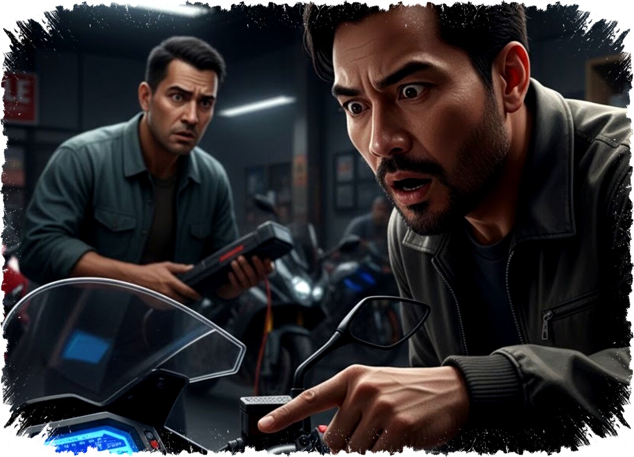 Kilometer Motor Bekas Hanya 5.000 tapi Mesin Brisik? Waspada Reset Odometer Digital, Trik Licik Bikin Anda Rugikan!