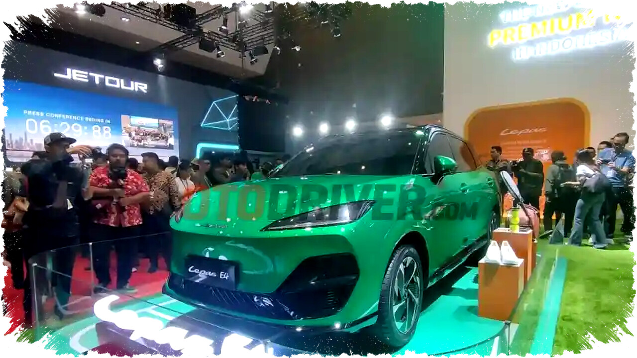 Lepas Debutkan SUV Listrik Pertama Dunia Lepas E4 di IIMS 2026 dengan Desain Leopard Aesthetics