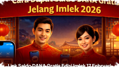 Link Saldo DANA Gratis Imlek 17 Februari 2026: Siapa Cepat Dia Dapat, Hati-hati Phishing yang Mengintai! Klaim Sekarang Sebelum Kehabisan!