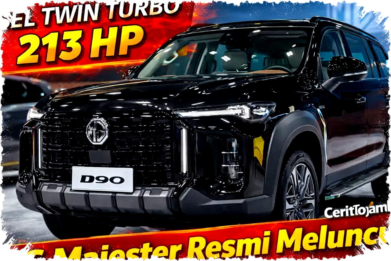 MG Majester Meluncur Dengan Mesin Bertenaga dan Fitur Mewah Siap Usik Dominasi Fortuner dan Pajero Sport MG Majester Meluncur Dengan Mesin Bertenaga dan Fitur Mewah Siap Usik Dominasi Fortuner dan Pajero Sport